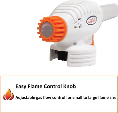 Image showing 6 th Gas One 8 oz. Butane Canister Torch with Anti Flaring