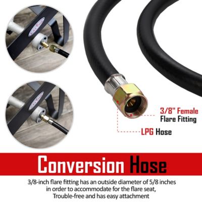 Image showing  High Pressure Propane Regulator with 4 ft. Hose