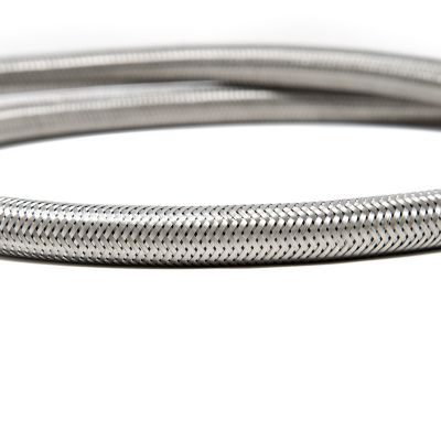 Image showing  High Pressure Propane Regulator with 4 ft. Steel Braided Hose