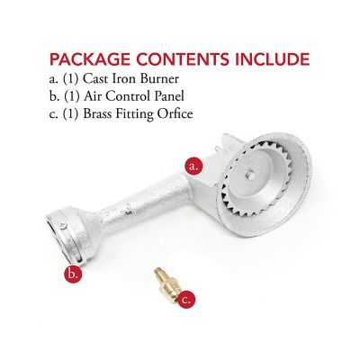 Image showing  3 in. Cast Iron Burner Head