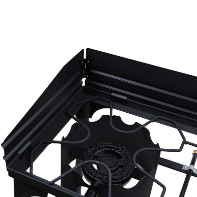 Image showing  Propane Double Burner with Windscreen