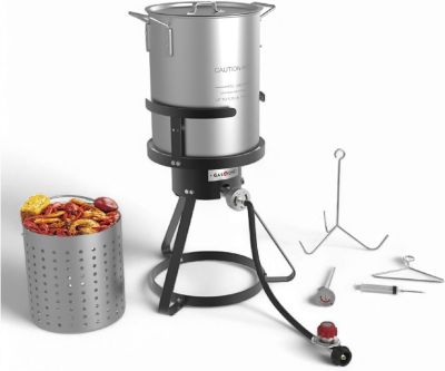 Gas One Propane Burner with Stock Pot set