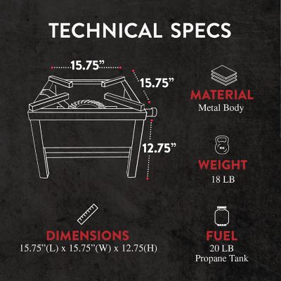 Image showing  Propane Single Burner, B-5250