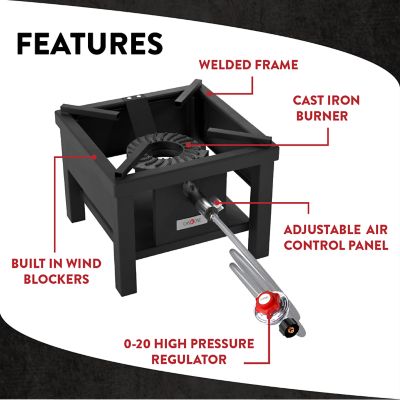 Image showing  Propane Single Burner, B-5250