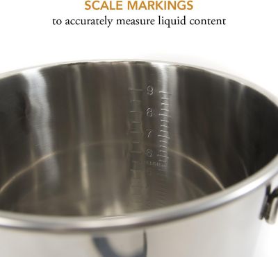 Image showing 2 th Gas One 32 qt. Stainless Steel Home Brewing Pot, Complete Set