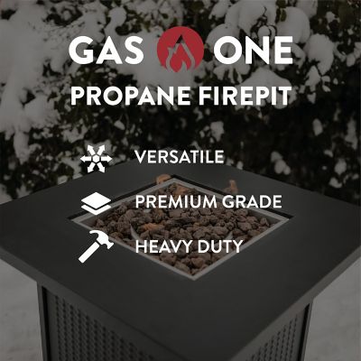 Image showing  28 in. Propane Gas Fire Pit Table