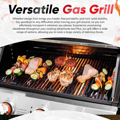 Image showing  3-Burner Propane Grill