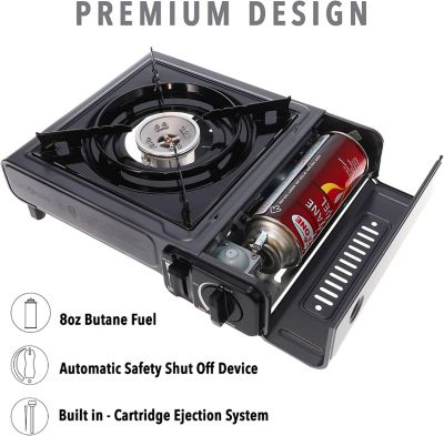 Image showing  7,650 Portable Butane Camping Stove