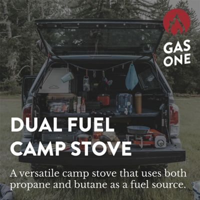 Image showing  7,650 Portable Dual Fuel Stove Propane or Butane