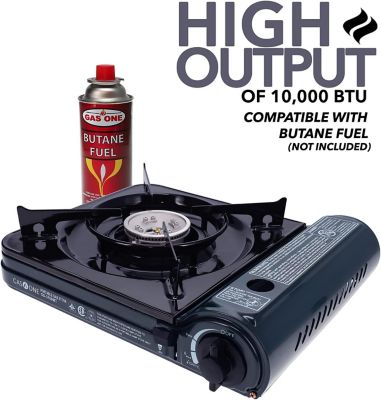Image showing  10,000 BTU Portable Butane Camp Stove