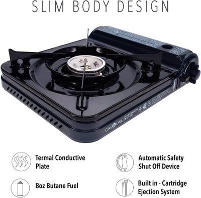 Image showing  10,000 BTU Portable Butane Camp Stove