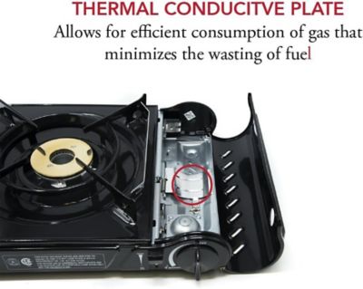 Image showing  11,000 BTU Portable Butane Stove