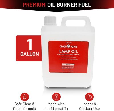 Image showing  1 gal. (128 oz.) Parrafin Lamp Oil