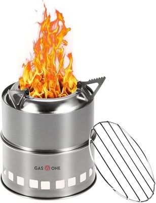 Gas One Outdoor Portable Stainless Steel Camping Stove