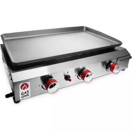 One Gas 3-Burner Flat Top Grill Camp Grill & Stove Accessories