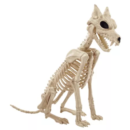 Red Shed 31.38 in Werewolf Skeleton Halloween Decoration Halloween Statues