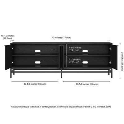Image showing  Montello Rectangular TV Stand