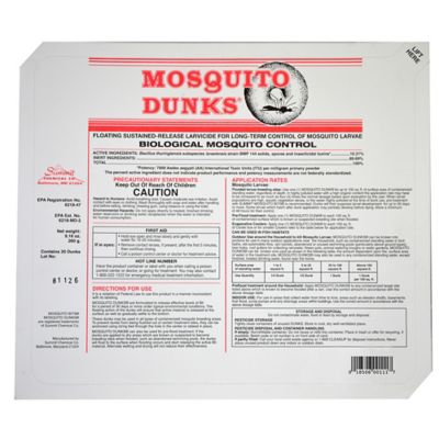 Image showing  Mosquito Dunks - 20 Dunks to a Card