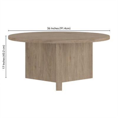 Image showing 4 th Hudson&Canal Anders Round Coffee Table