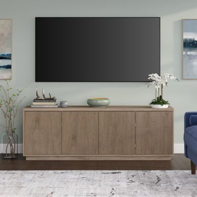Hudson&Canal Hanson Rectangular TV Stand for TVs Up to 75 in.