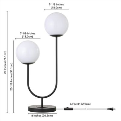 Image showing  Dufrene 2-Light Table Lamp