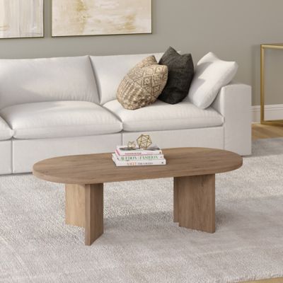 Hudson&Canal Alma Oval Coffee Table