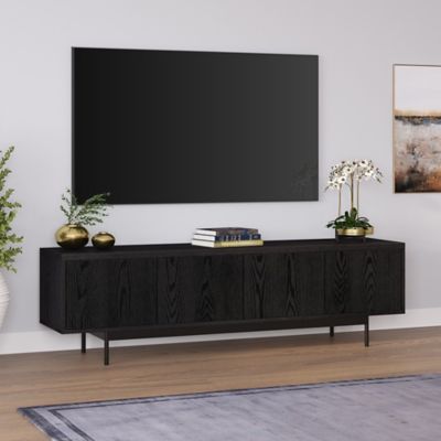 Image showing 3 th Hudson&Canal Abington Rectangular TV Stand for TVs Up to 75 in.