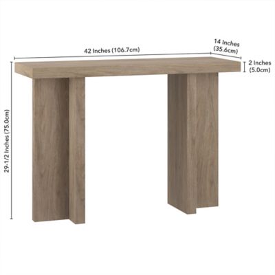 Image showing  Dimitra Rectangular Console Table