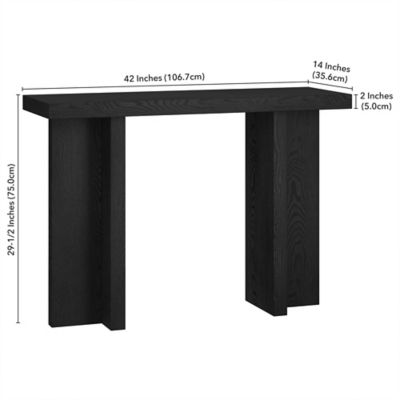 Image showing  Dimitra Rectangular Console Table