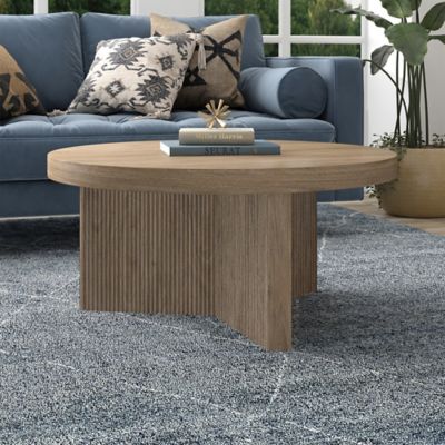 Hudson&Canal Holm Round Coffee Table