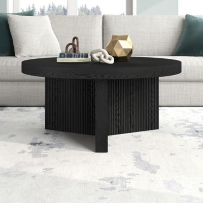 Hudson&Canal Holm Round Coffee Table