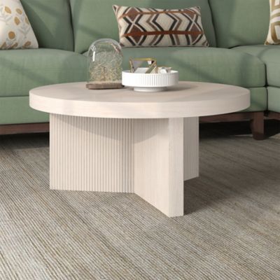 Image showing 3 th Hudson&Canal Holm Round Coffee Table