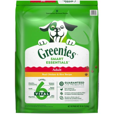 Greenies Dry Dog Adult Chicken, 30 lb.