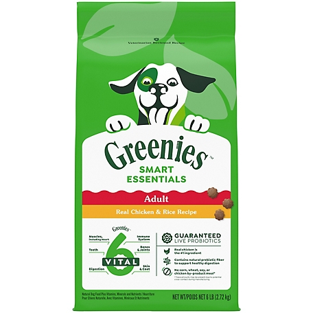 Greenies Dry Dog Adult Chicken, 6 lb.
