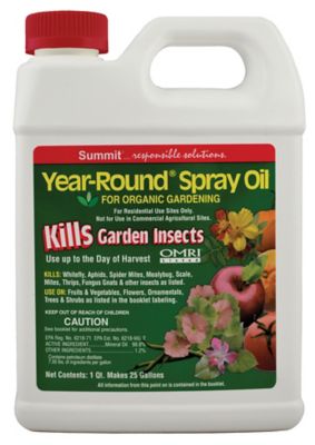 Summit Horticultural Oil for Garden Insects and Disease Control QT CONC