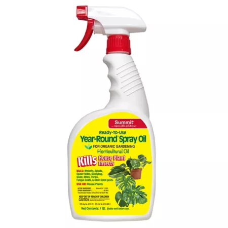 Summit Horticultural Oil for Houseplant Insect Control RTU QT Lawn & Garden Insect Control