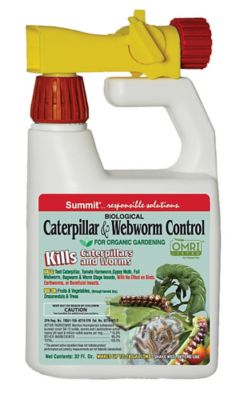 Summit Biological Caterpillar & Webworm Control-Qt-Hose End Spray