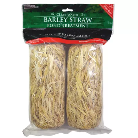 Summit barley straw for planters - Med - 8 oz Treats 1 500 gal. Pond Cleaners & Chemicals