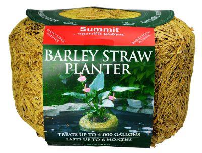 Summit Barley Straw for Planters -Lg. - 14 oz. Treats 4,000 gal.