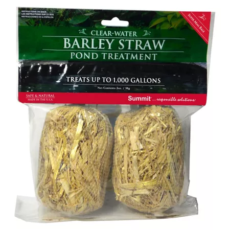 Summit Clear Water Barley Straw Pond Treatment treats up to 500 gal. Pond Cleaners & Chemicals