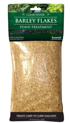 Summit Barley Flakes Pond Treatment Treats 5,000 Gallons for 3 Months