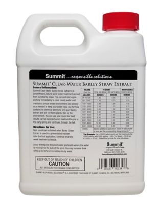 Image showing  Clear Water Barley Straw Extract - Gallon Treats 56,000 - 72,000 Gallons