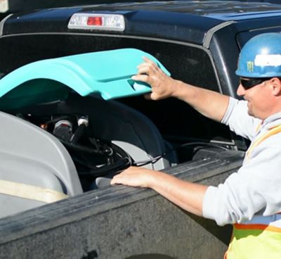 Image showing 6 th Enduraplas 25 gal. Compact Diesel Fuel Boss Fuel Transfer Tank