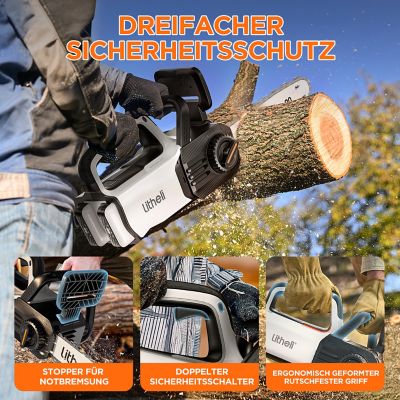 Image showing  12 in. Cordless Chainsaw