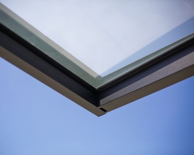 Image showing 7 th Canopia by Palram Sophia 2150, 7 x 3ft. Awning, Gray/Clear