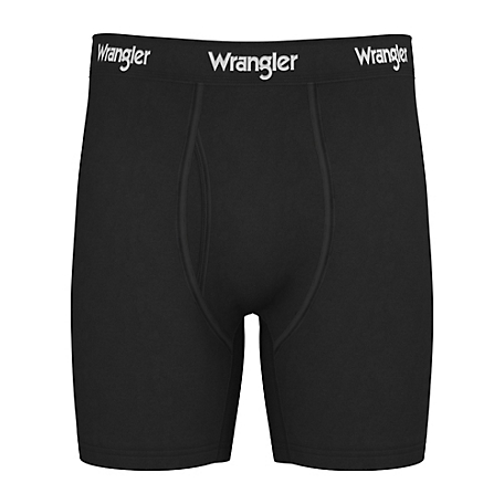 Wrangler Mens Boxer Brief Underwear 6 Inseam for  