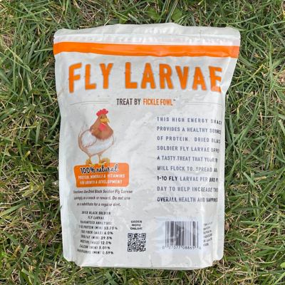 Image showing  Fly Larvae Poultry Treats, 3-Pack