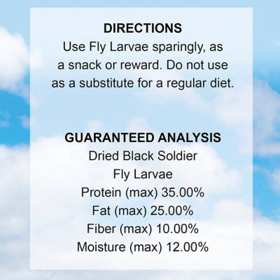 Image showing  Dried Black Soldier Fly Larvae Poultry Treats, 4 pk.