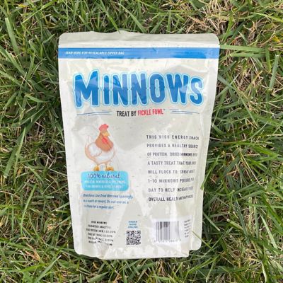 Image showing  Dried Minnows Poultry Treats, 6 pk.