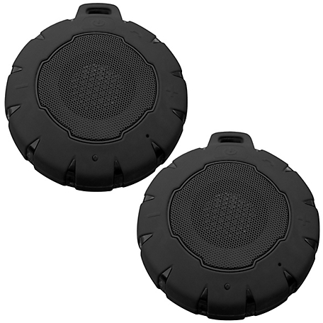 Buffalo Tools Waterproof Bluetooth Speaker 2 pk.